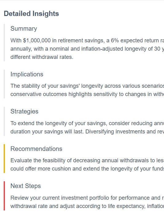 AI insight: how to make your retirement savings last longer